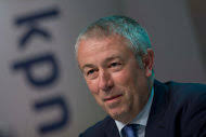 Eelco Blok, the chief executive of KPN, has not ruled out a future deal - dbpix-kpn-blok-articleInline