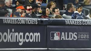 Dua Lipa, Callum Turner Take Photo With MLB Superfan 'Marlins Man' During Yankees' ALDS G3 vs. Rays