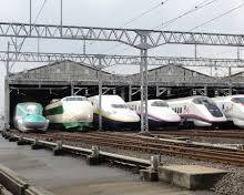 Shinkansen bullet train, Japan