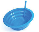 Cereal bowl with straw