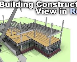 Imagem de Revit Pro model of a construction site