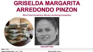 Ofrecen 2 millones de dólares por información para localizar a Griselda Arredondo Pinzón