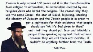 Image result for rabbis opposed to zionism
