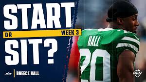 Breece Hall Week 3 Start or Sit? Fantasy Managers Face Lions Game Script Nightmare