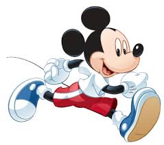Image result for image running mickey mouse