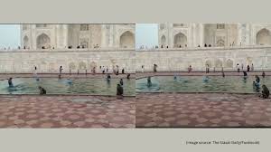 Monkeys enjoy ‘pool party’ in Taj Mahal’s water tank; viral video leaves internet amazed