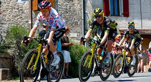 Team Visma | Lease a Bike comes strongly through eighth stage of the Tour de France.
