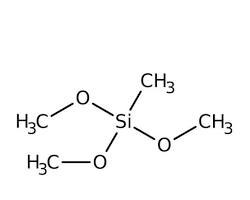 Hình ảnh về Methyltrimethoxysilane molecular structure