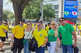 Com torcida do Brasil dominante, Houston vive clima de decisão na Copa do Mundo