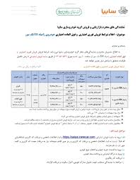 🛑اعلام شرایط فروش فوری اعتباری و فوق‌العاده اعتباری محصولات زامیاد EX