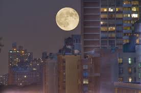 Image result for images for full moon over city