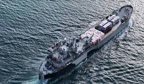 Zarpan dos buques de la Armada de México con ayuda humanitaria por parte del Gobierno de México para el pueblo de Venezuela