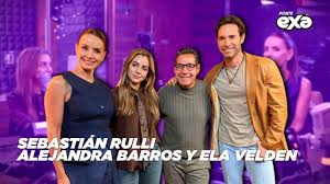 SEBASTIÁN RULLI, ELA VELDEN Y ALEJANDRA BARROS estrenan telenovela | Yordi Rosado en EXA FM