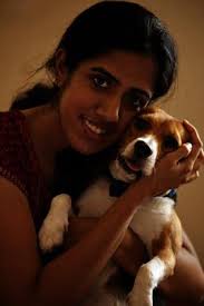 Priya Ramakrishnan with her beagle, Lucky, who was rescued from Advinus Labs, Chennai - 01SM_Dog_jpg_1677664e