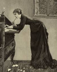 Charlotte Brontë, 1850. This chalk-on-paper portrait was drawn by ...