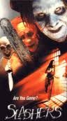 ... contestants must survive a night being chased and killed by three murderous characters: Chainsaw Charlie (Neil Napier), Dr. Ripper (Christopher Piggins) ... - slashers%2520vhs%2520front%2520small