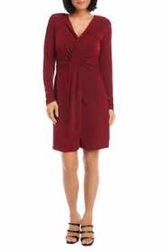 Vince Camuto Twist Front Long Sleeve Midi Dress | Nordstromrack