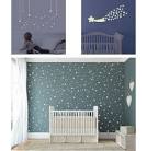 Chambre enfant toile nuage : dco toile, tapis et stickers toile
