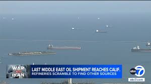 Last Middle East oil shipment reportedly reaches Long Beach amid rising gas prices