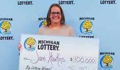 Michigan woman thought $100,000 lottery win was 'a scam'