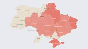 карта тривог