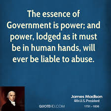 James Madison Power Quotes | QuoteHD via Relatably.com