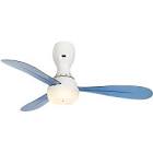 Kattoon faneja valot ja kaukosäädin