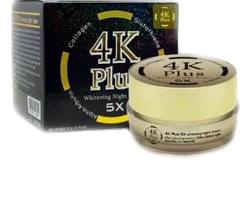 Hình ảnh về Kem dưỡng trắng da ban đêm 4K Plus