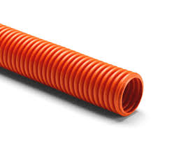 1" Orange Corrugated W/ Tape - Netceed