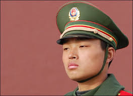 We start this week with an image of a soldier taken in Tiananmen Square, Beijing, China by Alice Cartwright. - _42770509_1