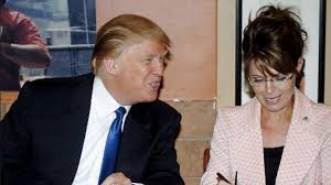 Image result for pick of palin and trump