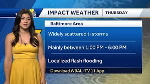 Thunderstorm Threats Expected Across Maryland