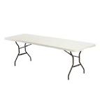 Lifetime Blow Mould Trestle Table White 1838x762x736mm