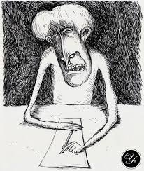 Résultat de recherche d'images pour "dessins d'écrivain"