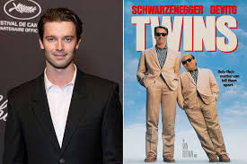 Patrick Schwarzenegger Pitches 'Triplets' with Arnold and Danny DeVito