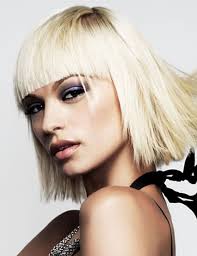 by Danielle Blakeley Medium Layered Hairstyle by Michael John. Glam up your bob hairstyle with layers or a smashing fringe design. - michael_john_haircut2