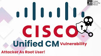 Cisco Unified CM Vulnerability Allows Remote Attacker to Login As Root User