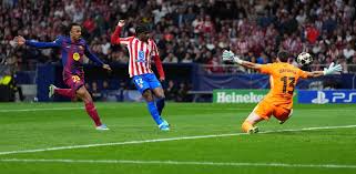 Barça, vittoria ma niente ribaltone: Lookman manda l'Atletico in semifinale di Champions