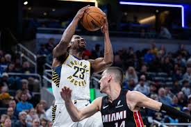 Pacers vencem pela segunda vez consecutiva com rota de calor rápida