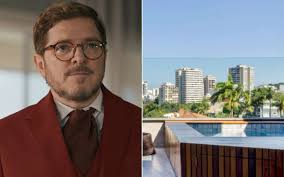 Edvaldo mora em quartinho, mas ator de Quem Ama Cuida tem cobertura luxuosa