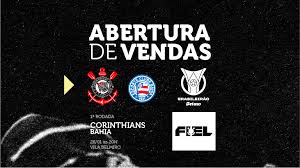 Ingressos: Corinthians x Bahia – 28/01 - Brasileirão 2026