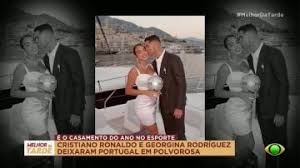 Cristiano Ronaldo e Georgina Rodríguez agitam Portugal com casamento