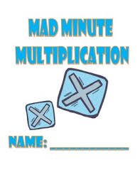 Image result for mad minute multiplication