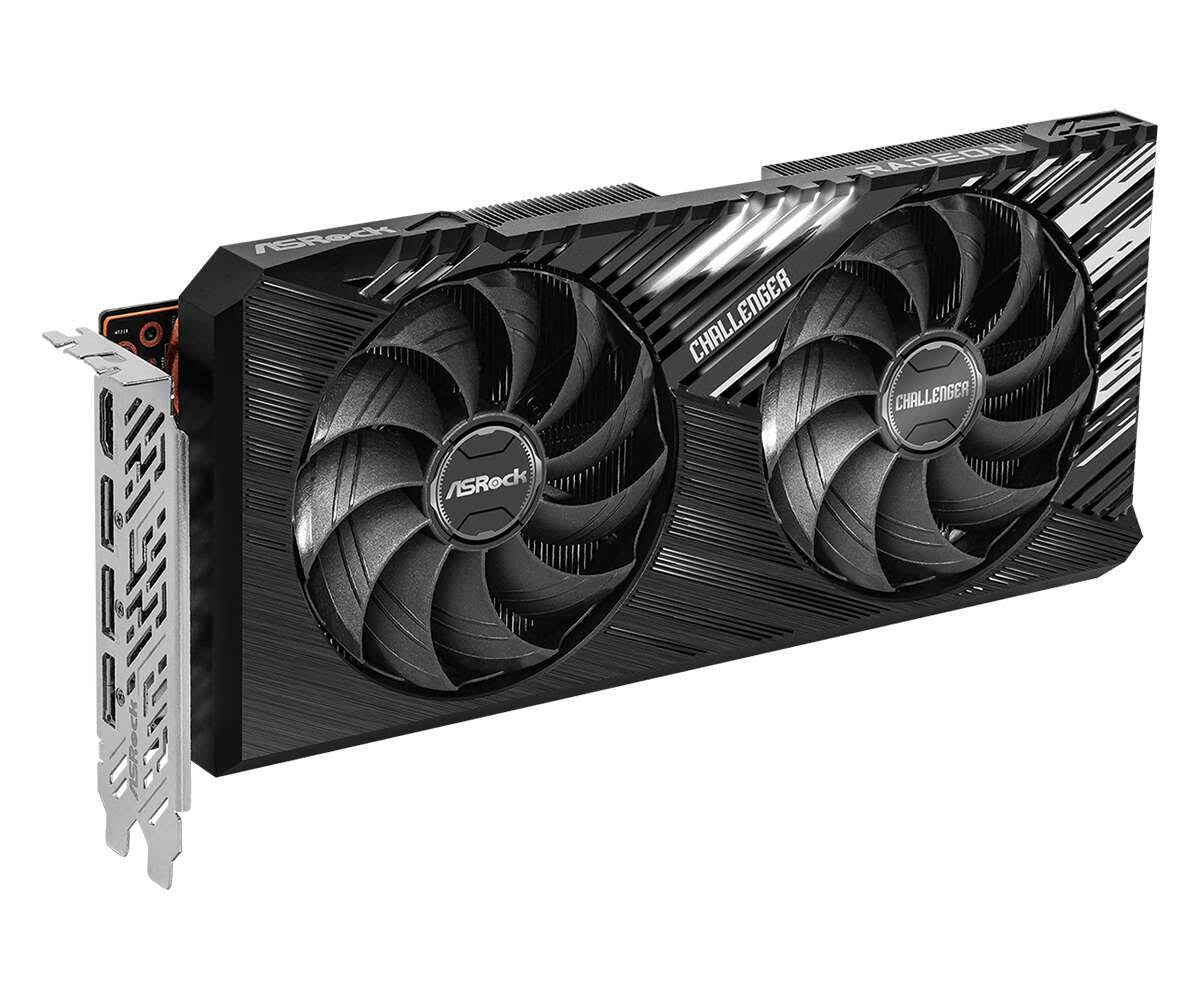 Asrock Challenger AMD 12 GB GDDR6 Radeon RX 7700 XT Graphics Card