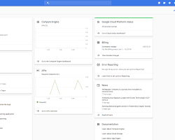 Image of Google Cloud Console