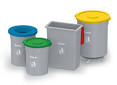 Waste bins for kitchens