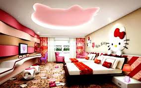 Hasil gambar untuk rumah yang berdesain hello kitty