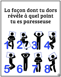 La façon dont tu dors révèle à quel point tu es paresseuse