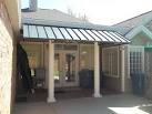 Metal awnings for patios