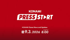 Konami Press Start showcase announced for September 3